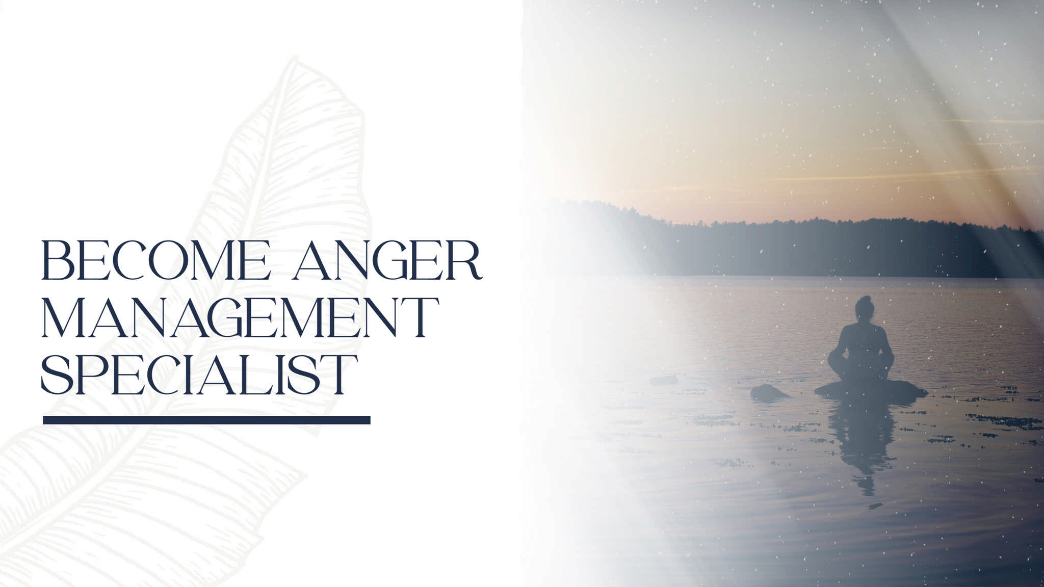 Certified Anger Management Trainings